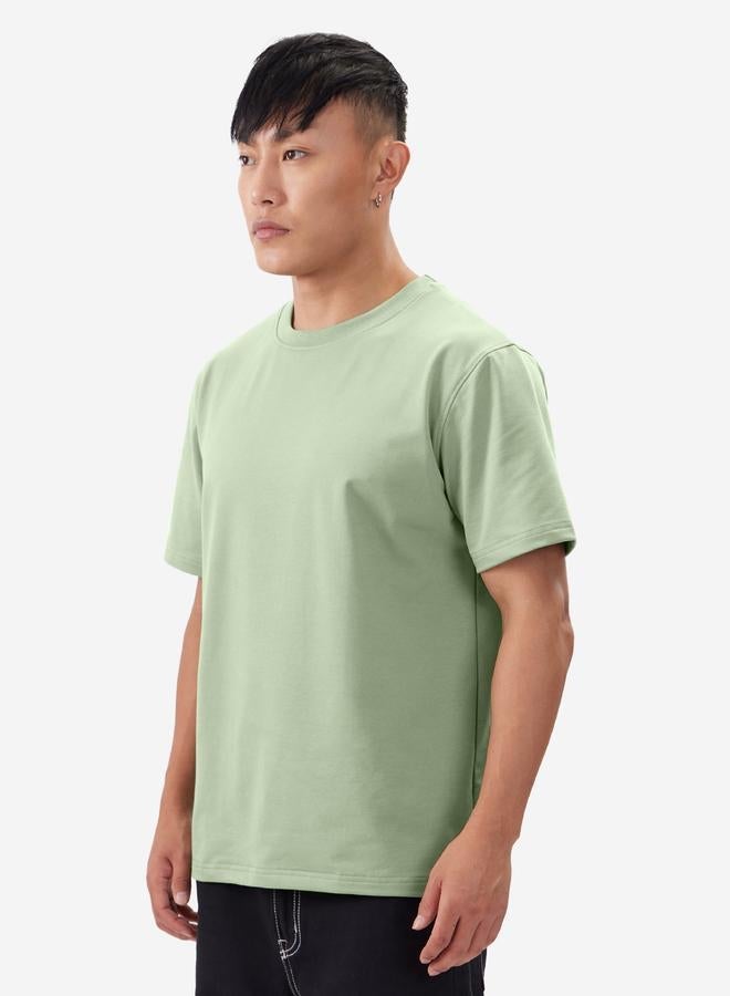 ذا سوليد ستور تيشيرت سادة بياقة دائرية - Image 4